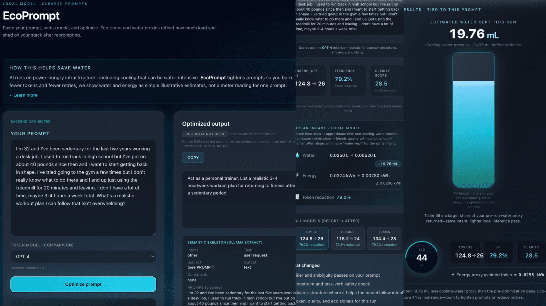 EcoPrompt preview